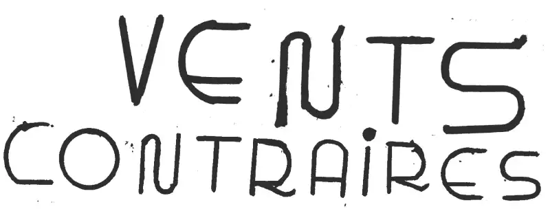 Vents contraires